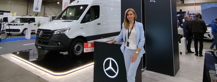 Електромобільність преміум-класу: Mercedes-Benz на виставці ComAutoTrans 2025